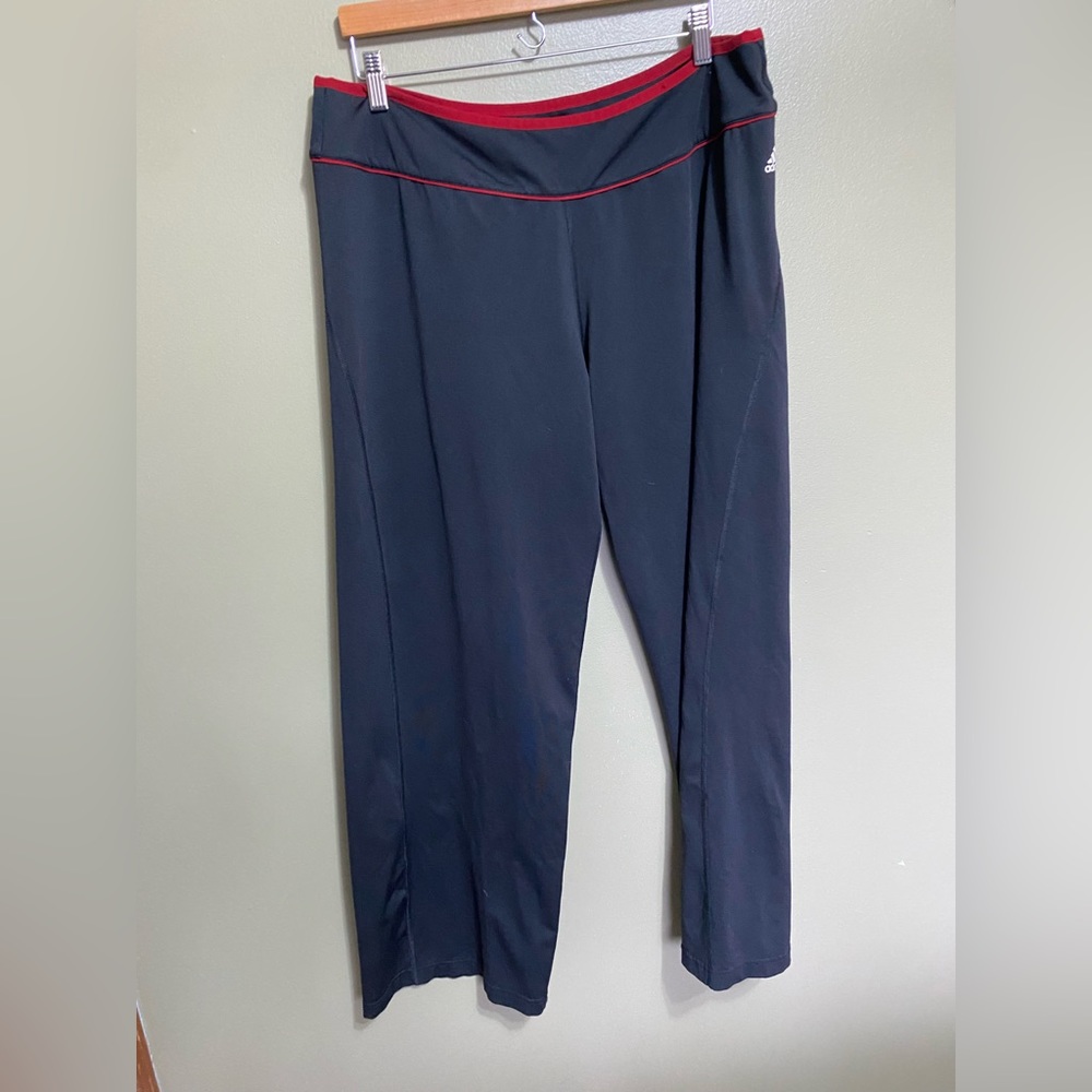 Black adidas Track Pants, Size 2X